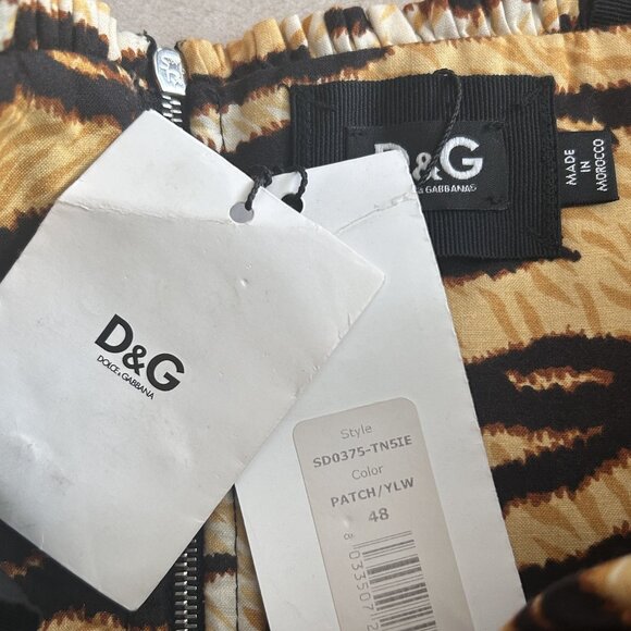 NWT D&G Tiger Print Dress ASO Sharpay Evans & Katy Perry - Picture 10 of 12